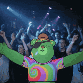 An animated bear creation